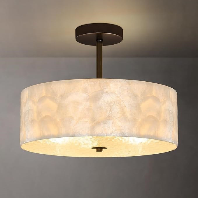 Modern Drum Ceiling Light