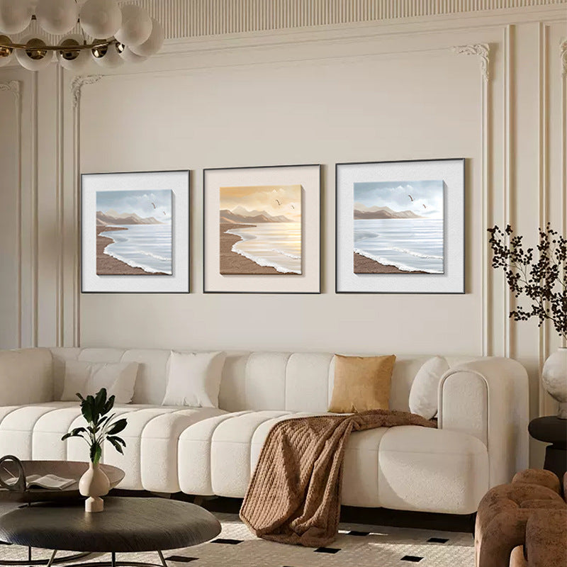 Coastal Serenity Framed Wall Art