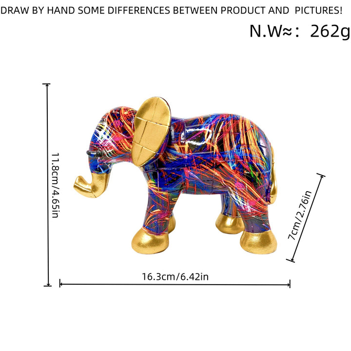 Decorative elephant figure