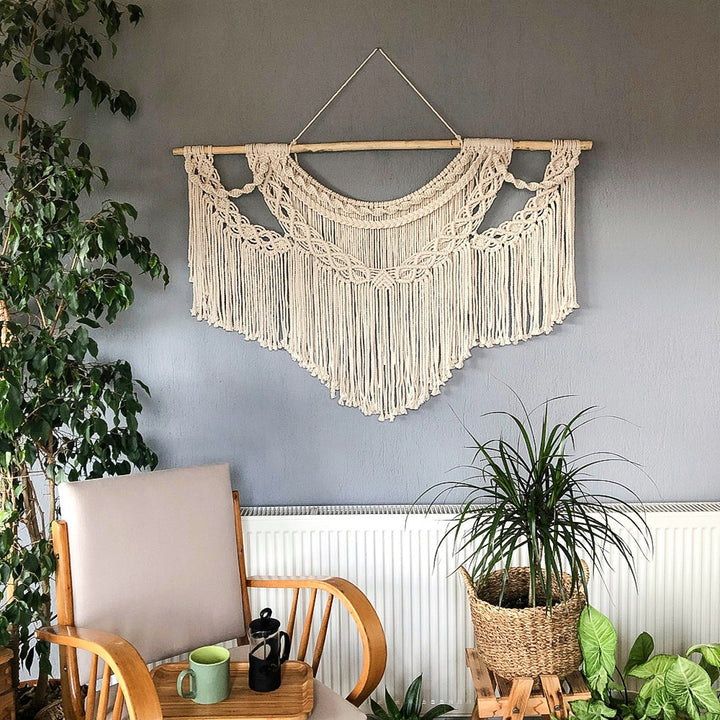Decorative Macrame Wall Tapestry