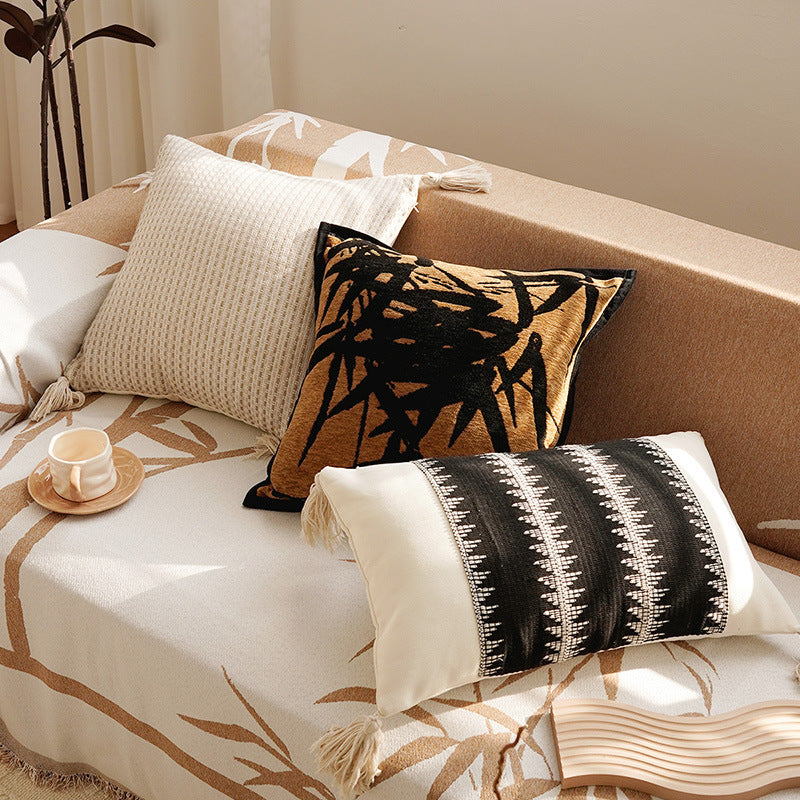 Decorative Floral Throw Pillow