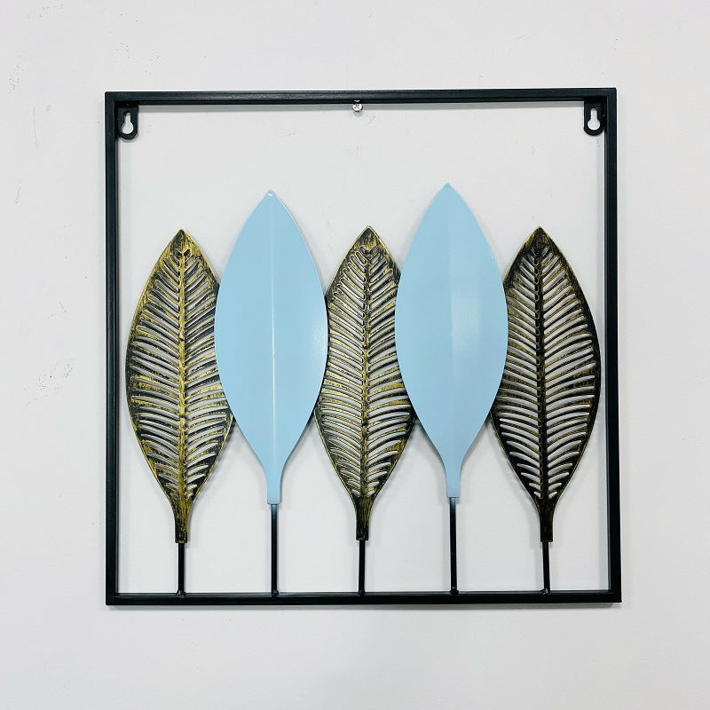 Decorative Ginkgo Leaf Wall Art Sculpture