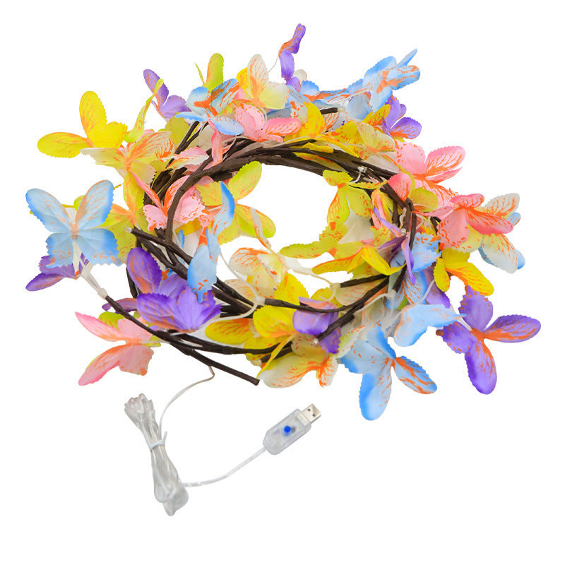 Ornate LED Cherry Blossom Wall Light