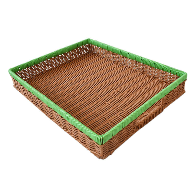 Multi-Functional Woven Serving Tray