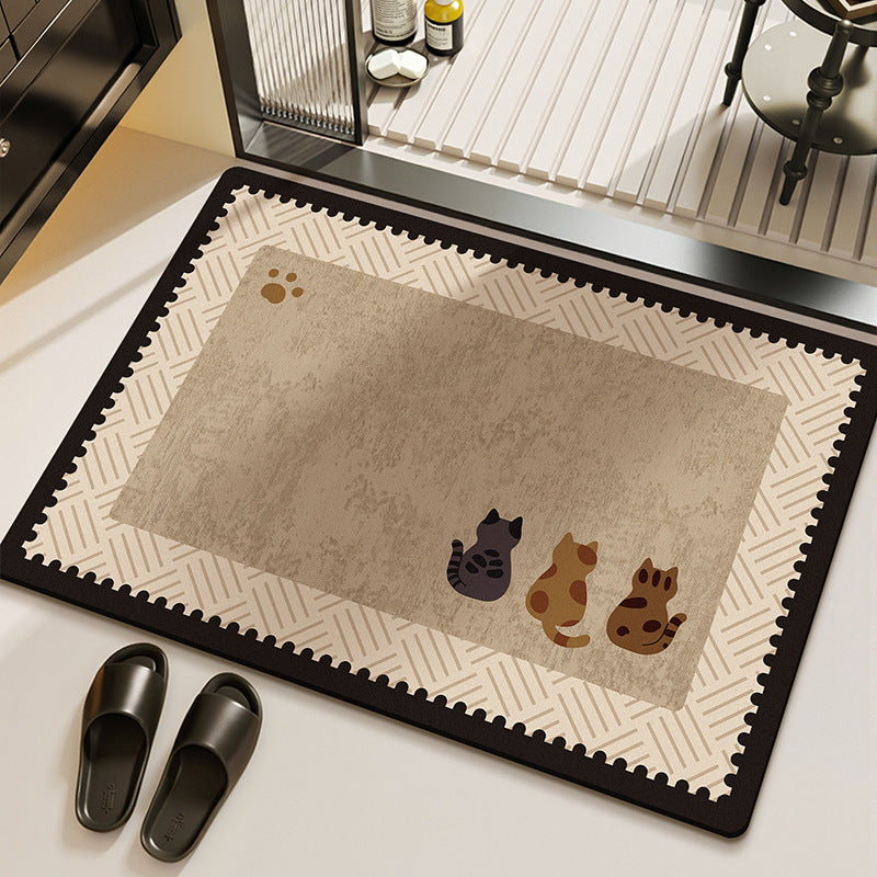 Pet-Themed Eco-Friendly Area Rug