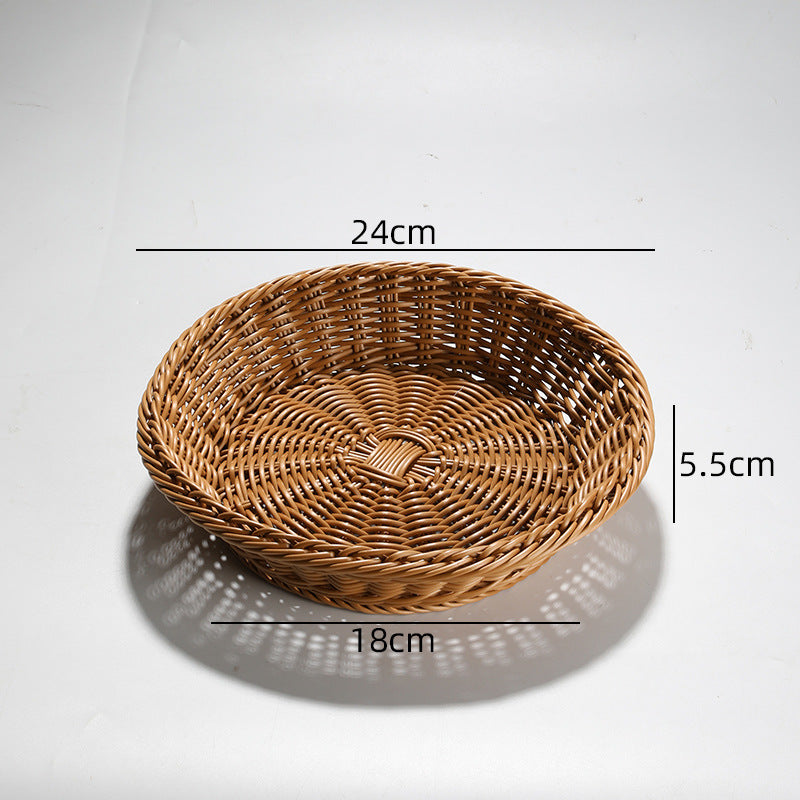 Decorative Braided Fruit Bowl