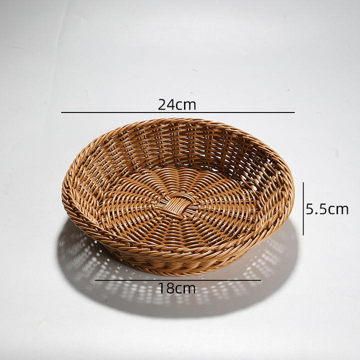 Decorative Braided Fruit Bowl