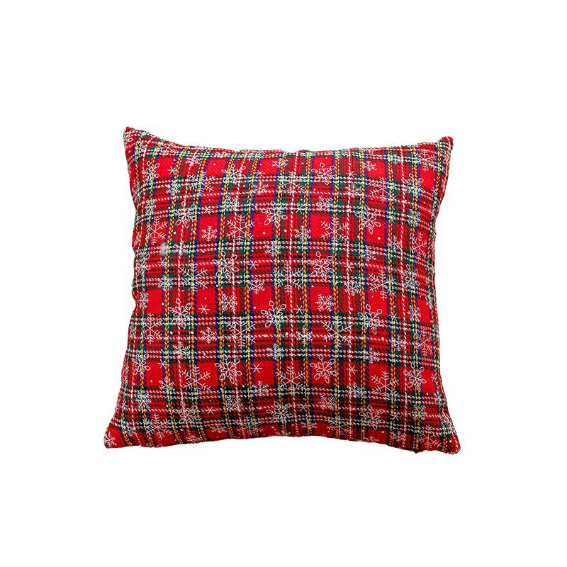 Festive Holiday Throw Pillow