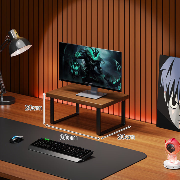 Solid Wood Monitor Riser Shelf