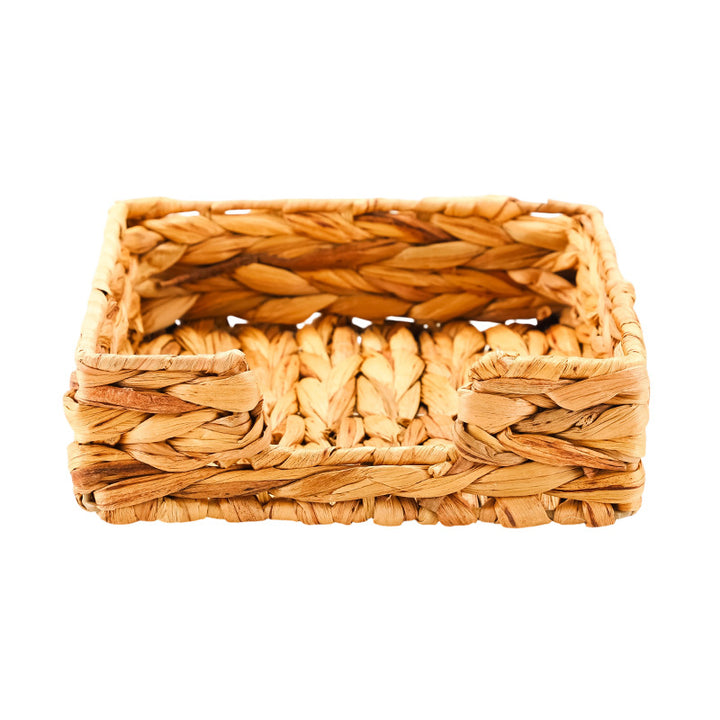 Natural woven storage basket