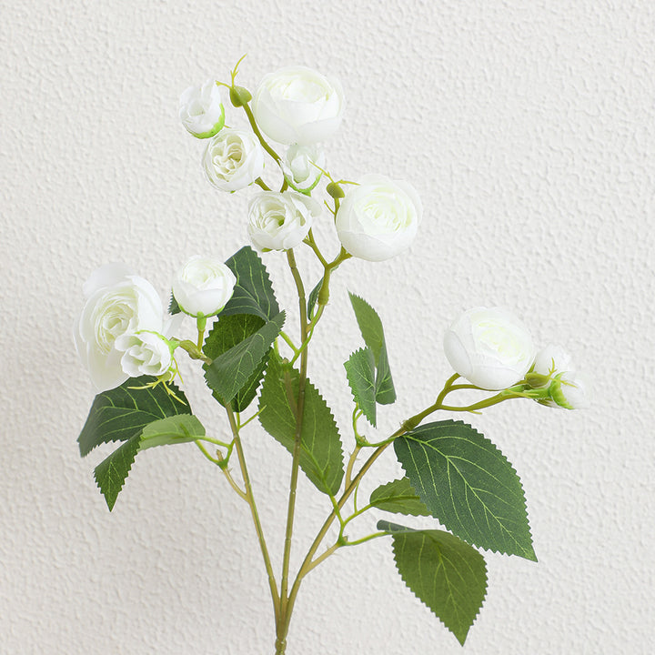 Realistic Artificial Rose with Fine Flowers and Leaves