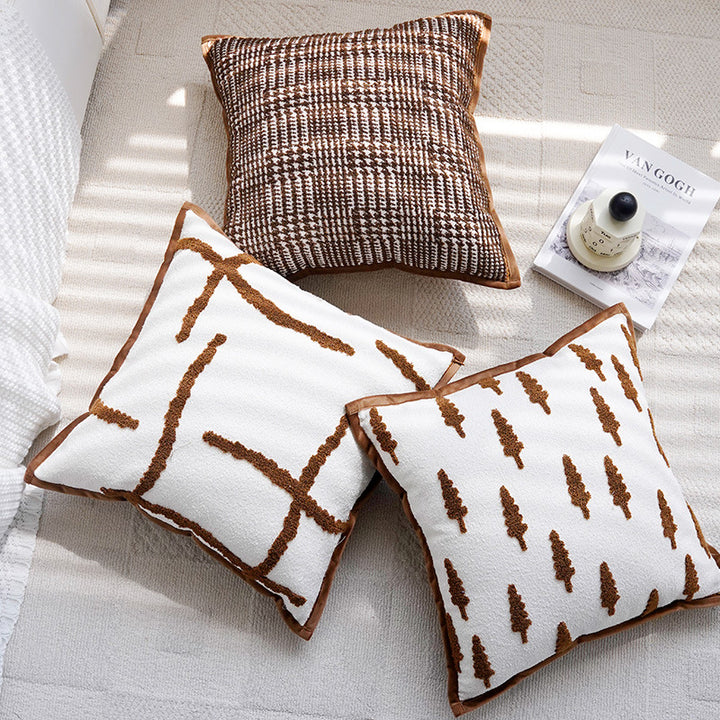 Decorative Textured Throw Pillows