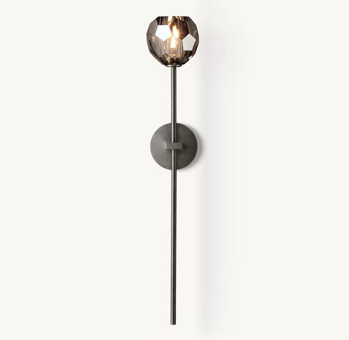 Elegant Crystal Wall Light
