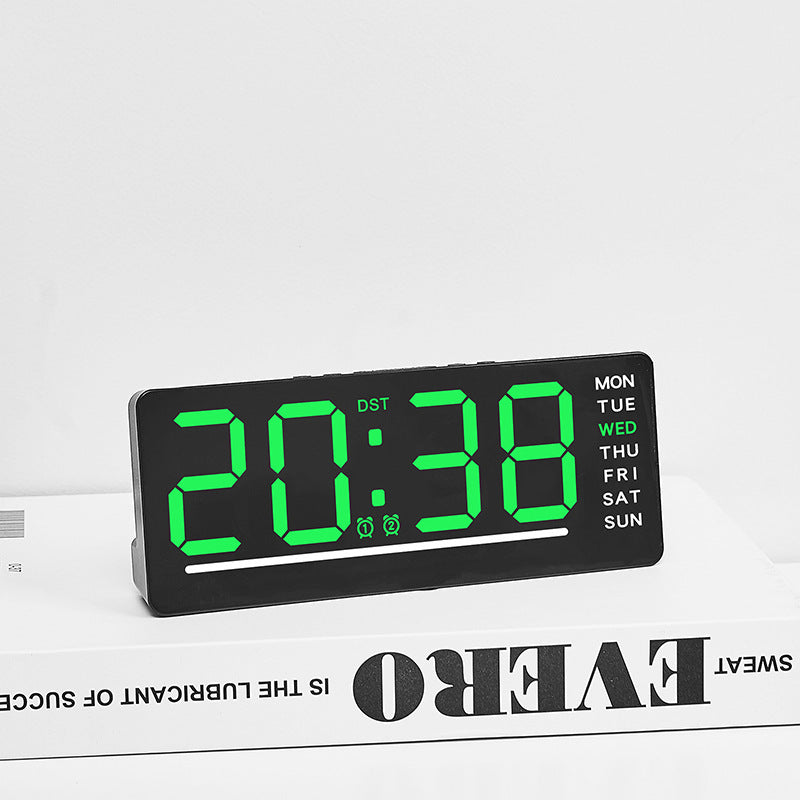 Digital LED Alarm Clock with Large, Clear Display and Multiple Alarm Functions