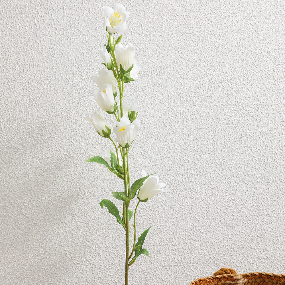 Artificial flower branch with elegant bell flowers