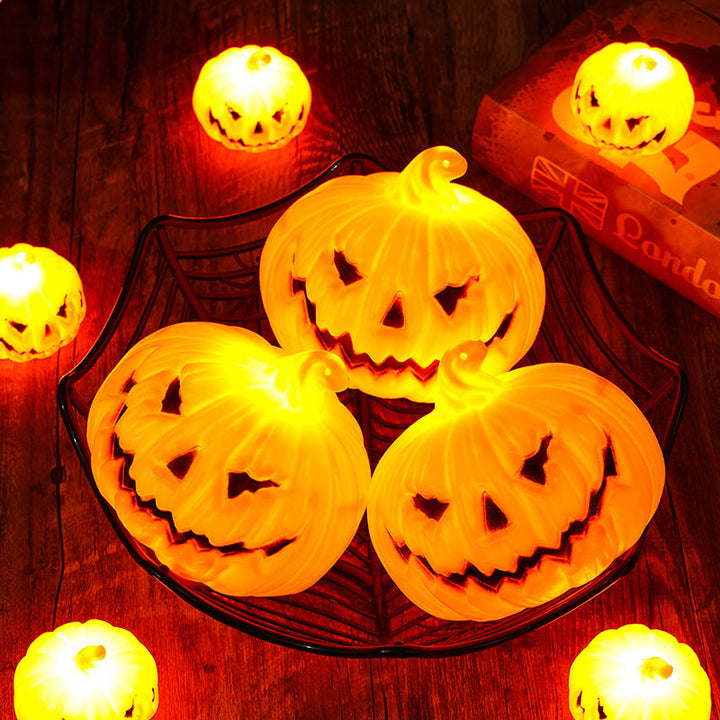 Decorative Halloween light with pumpkin motif