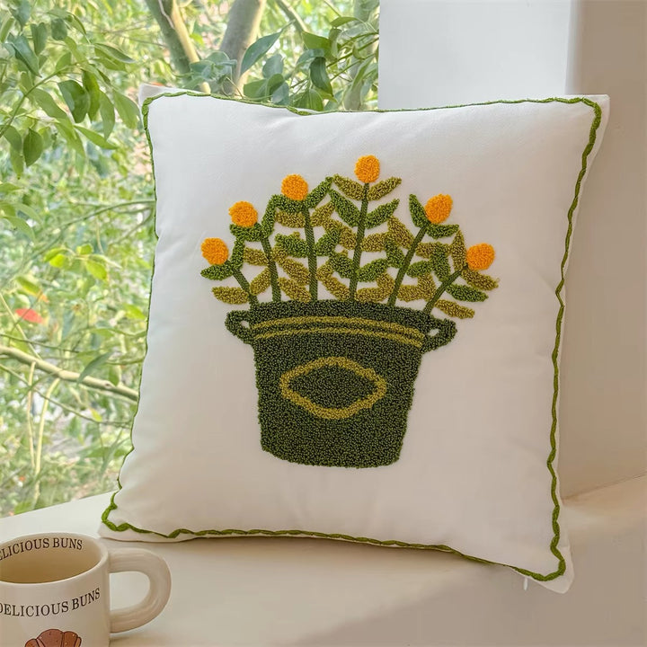 Decorative Dog-themed Throw Pillow