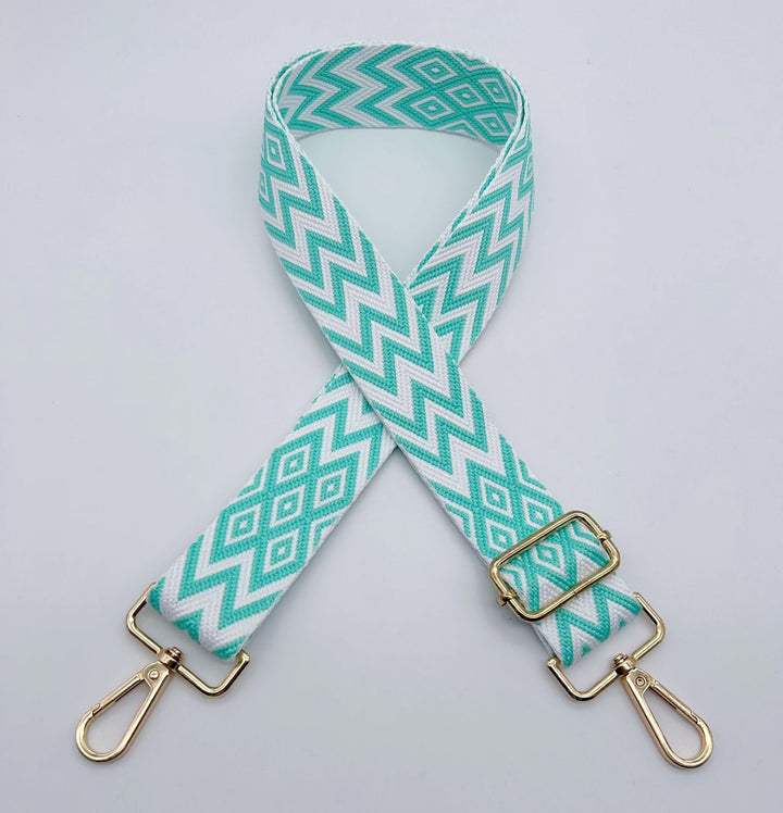 Adjustable Patterned Bag Strap