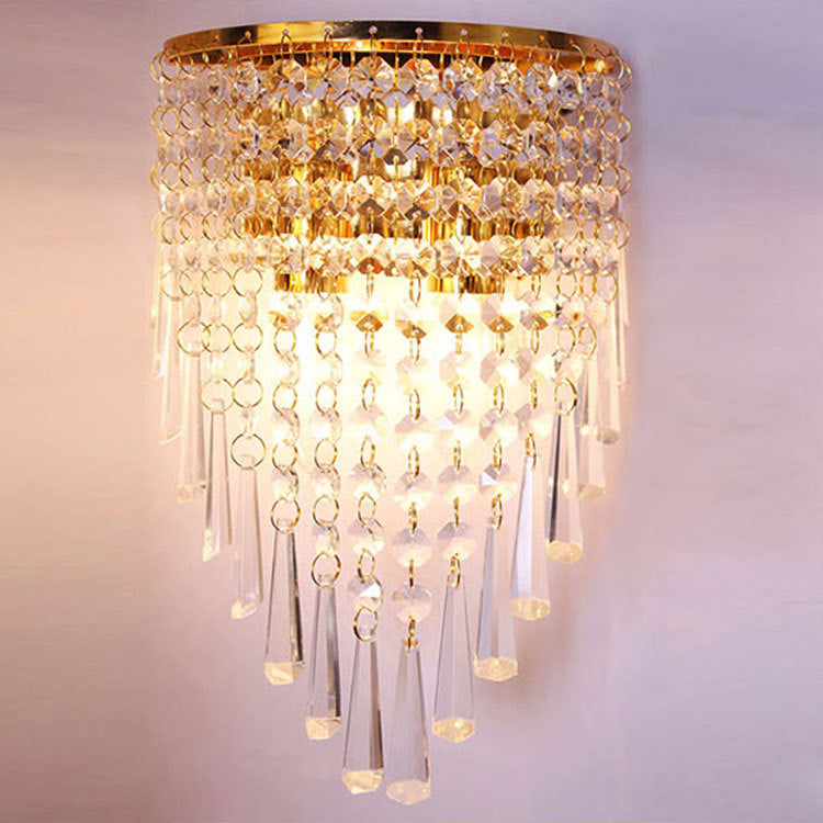Glamorous Crystal Wall Light