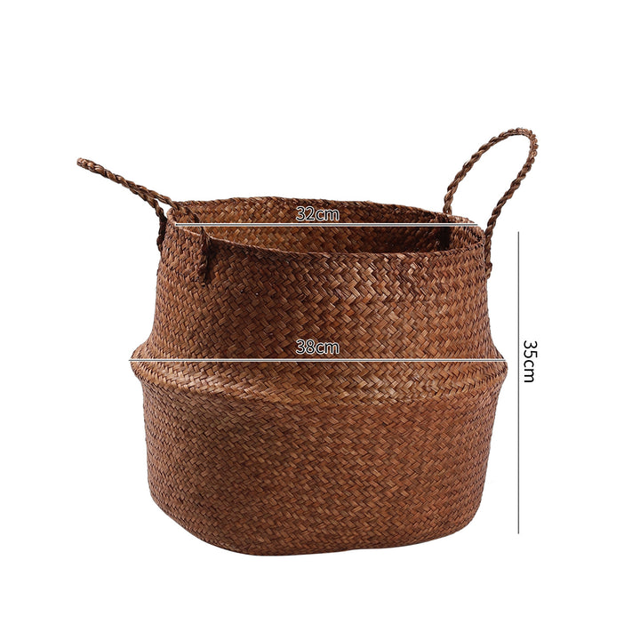 Handcrafted Woven Storage Bucket