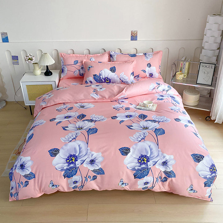 Floral Patterned Duvet Cover Set