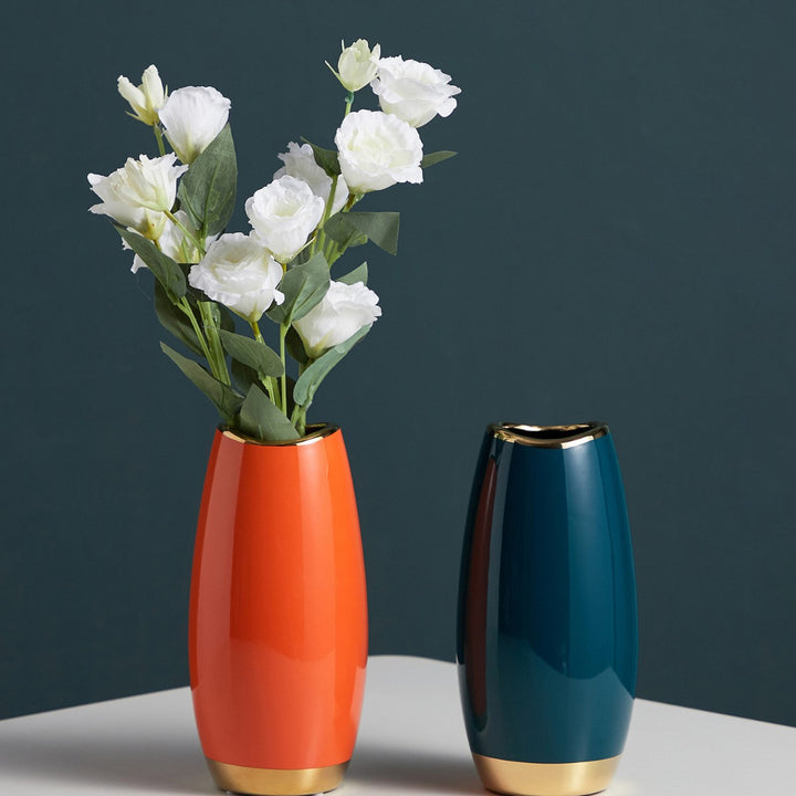 Elegant ceramic vase in modern design