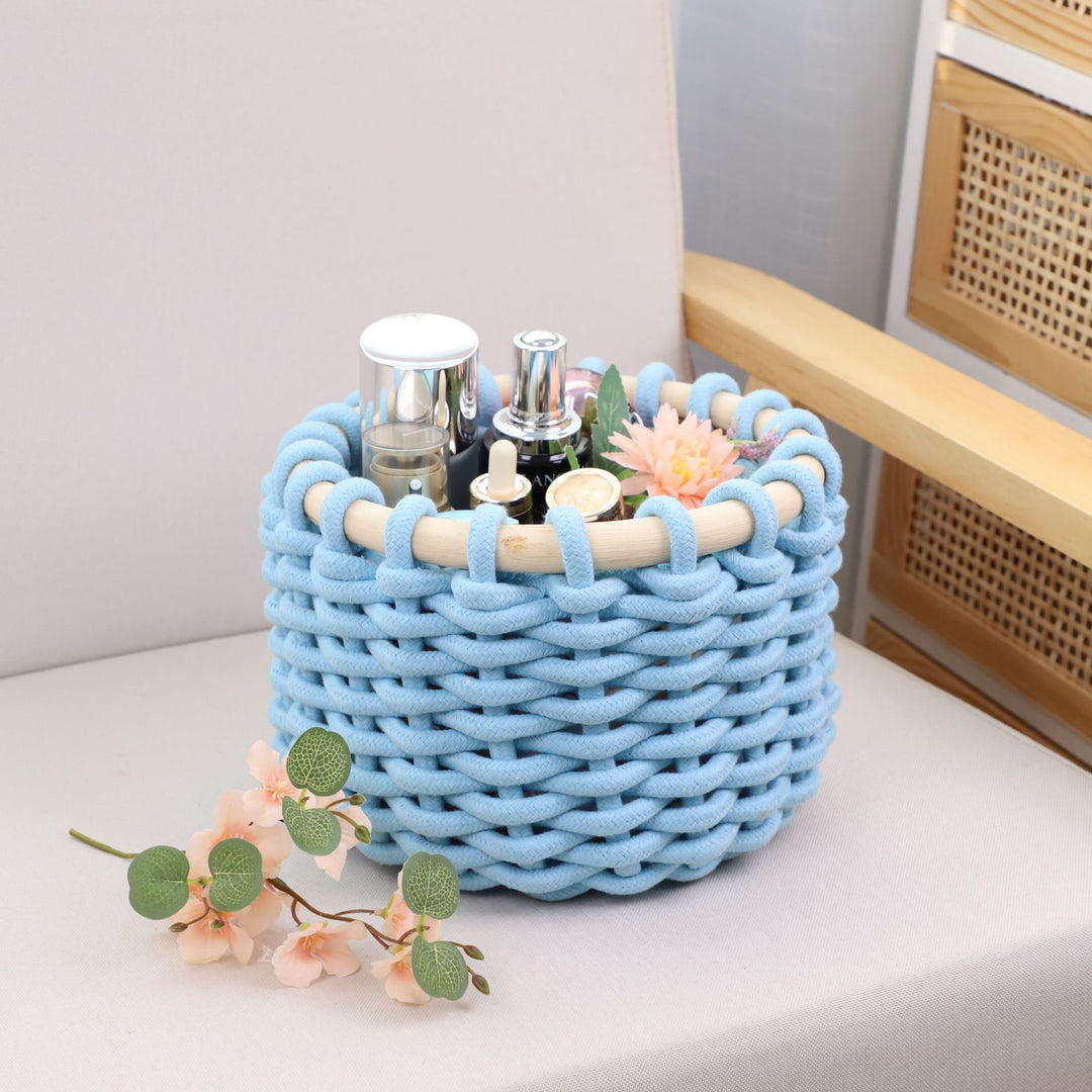Playful storage basket in animal design