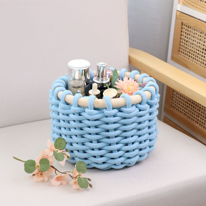 Playful storage basket in animal design