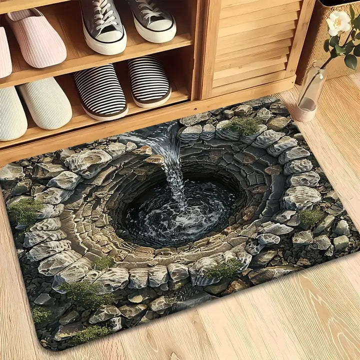 3D Illusion Welcome Mat