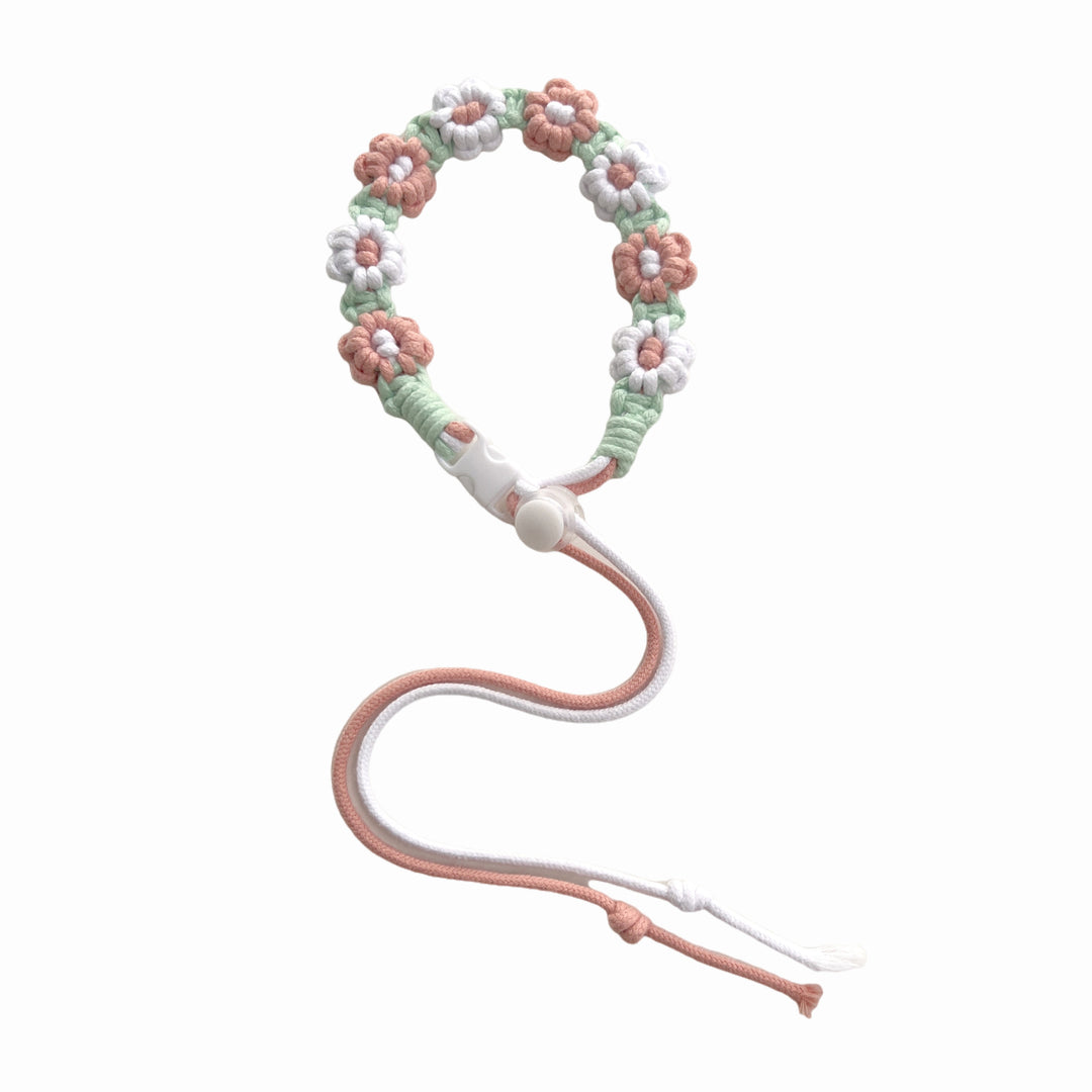 Decorative Flower Macrame Eyewear Holder