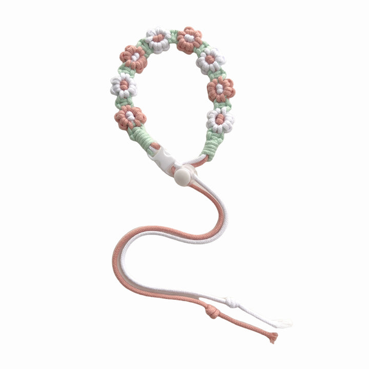 Decorative Flower Macrame Eyewear Holder
