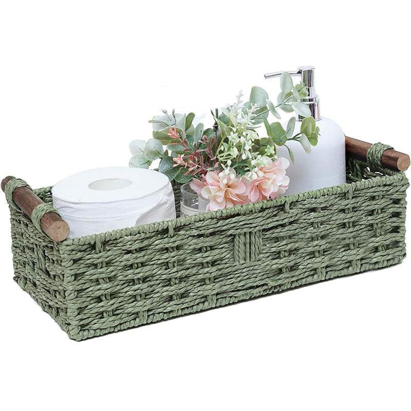 Woven Storage Caddy Basket