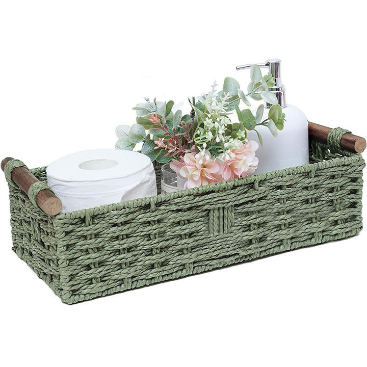Woven Storage Caddy Basket