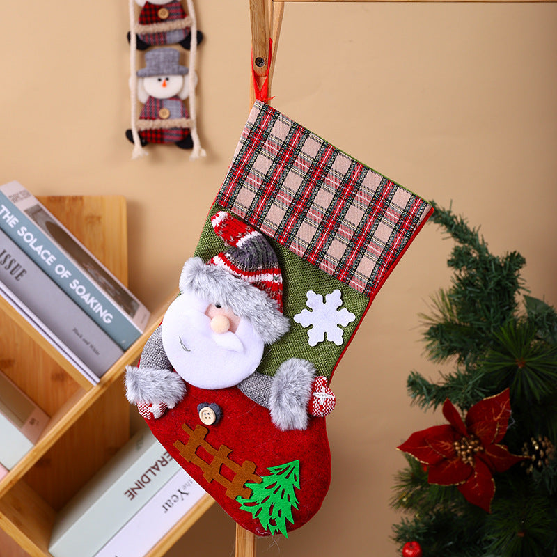 Christmas stocking with creative designs