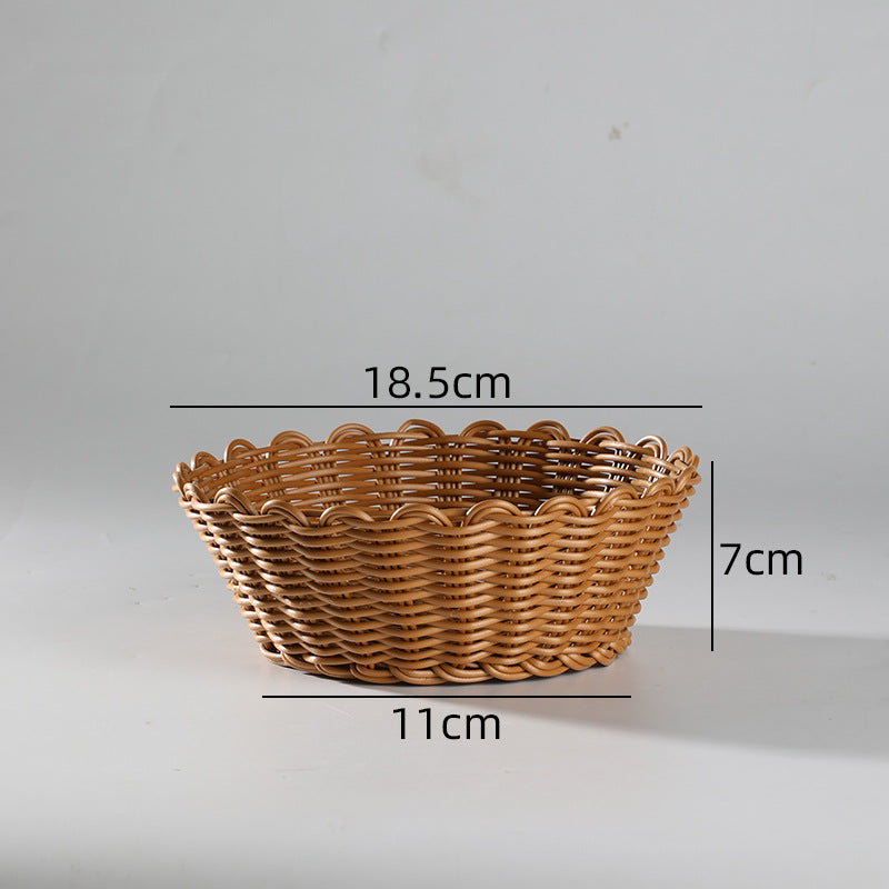 Decorative Braided Fruit Bowl