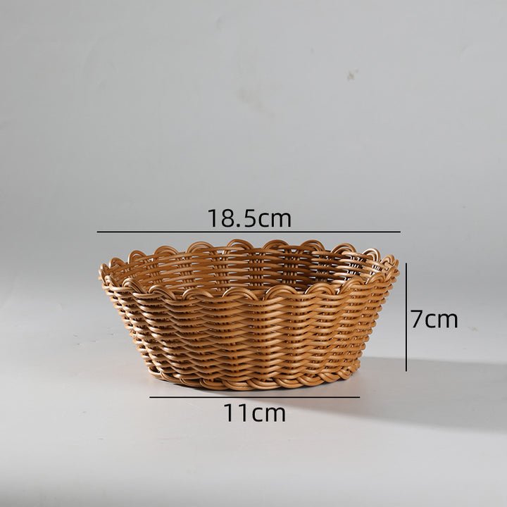 Decorative Braided Fruit Bowl