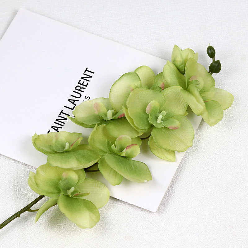 Faux Orchid Floral Spray