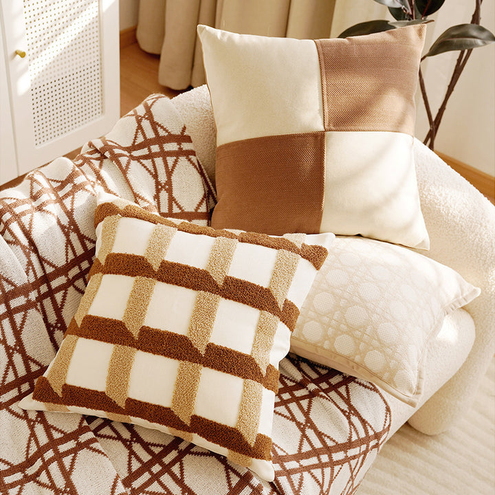Floral Patterned Decorative Cushion