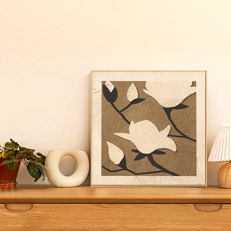 Abstract Line Art Framed Wall Decor