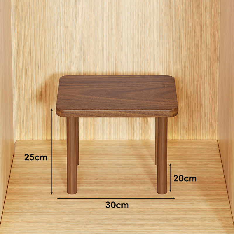 Adjustable Multi-Height Wooden Monitor Riser and Desktop Shelf