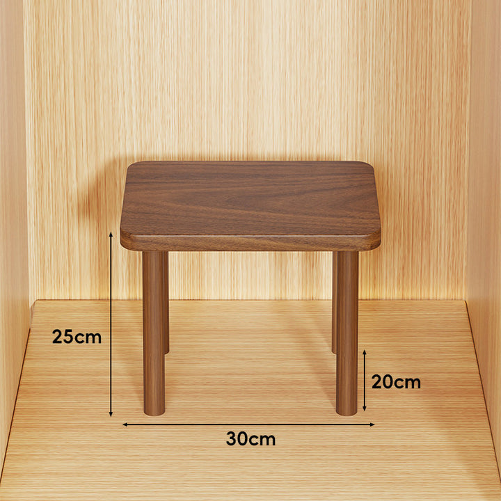 Adjustable Multi-Height Wooden Monitor Riser and Desktop Shelf
