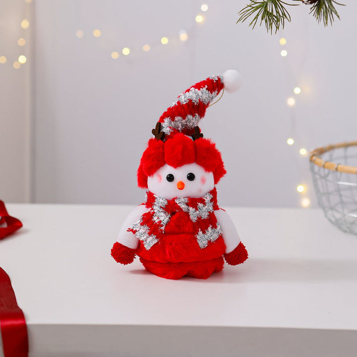 Decorative Snowman Figure