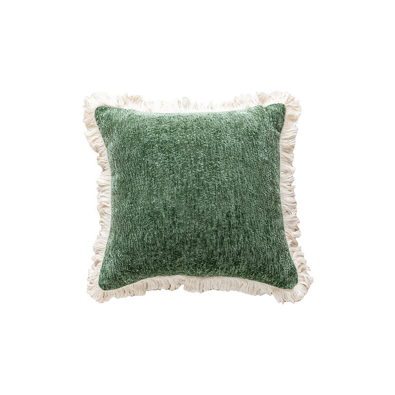 Luxurious Textured Throw Pillow