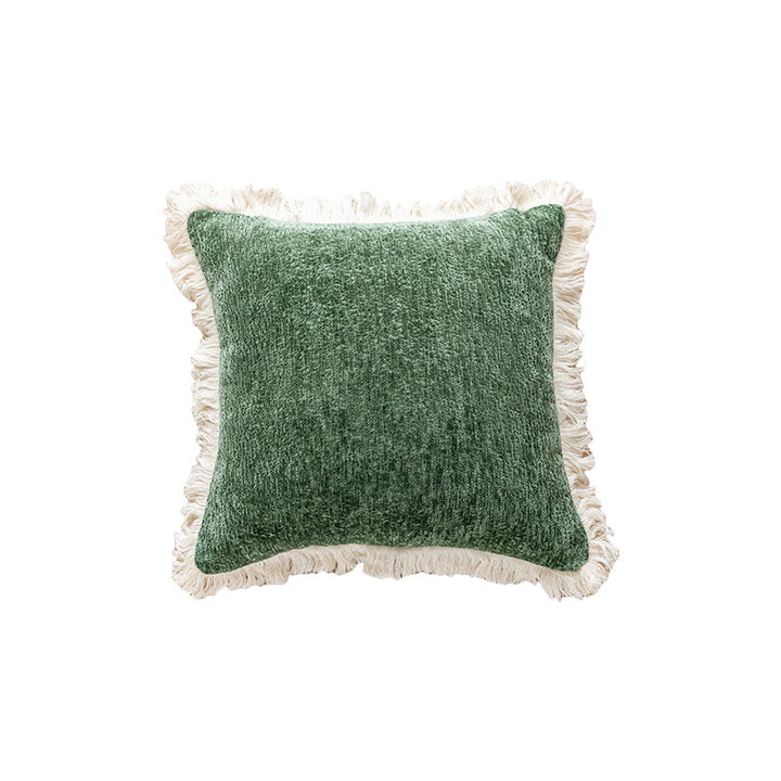 Luxurious Textured Throw Pillow