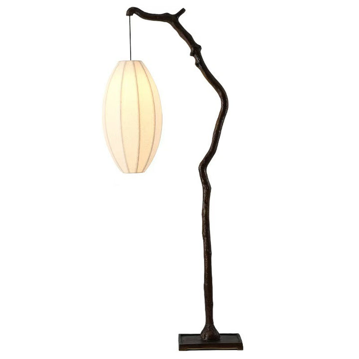 Artistic branch floor lamp