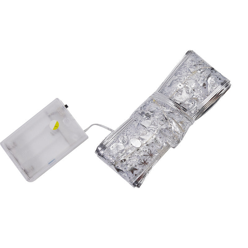 LED Decorative Ribbon with Festive Design