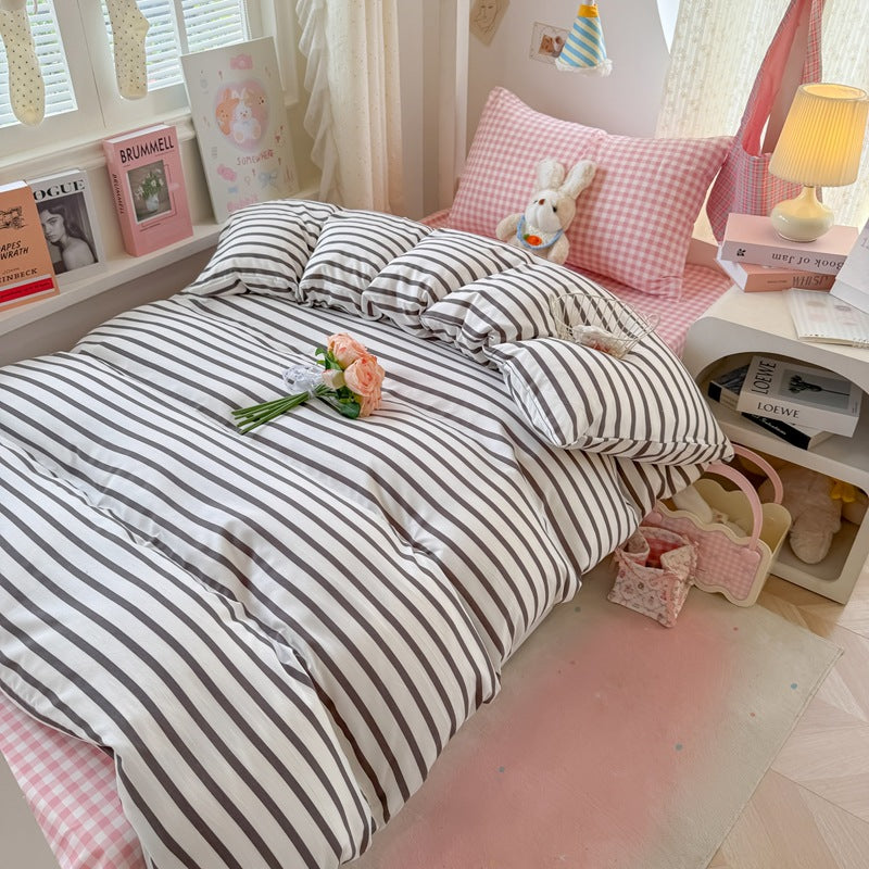 Striped Comforter Set