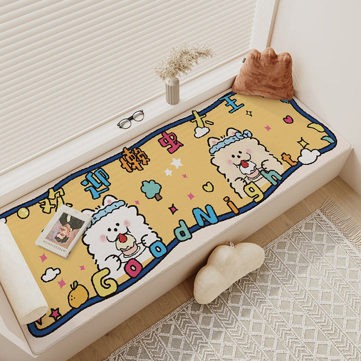 Playful Bear-Themed Decorative Area Rug
