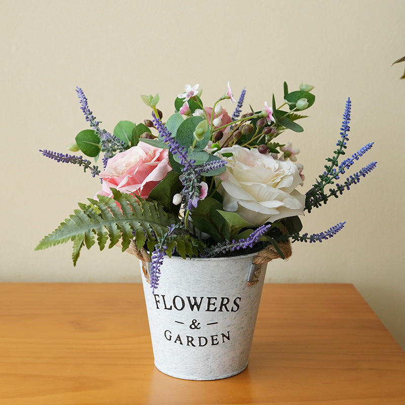Decorative artificial flower bouquet