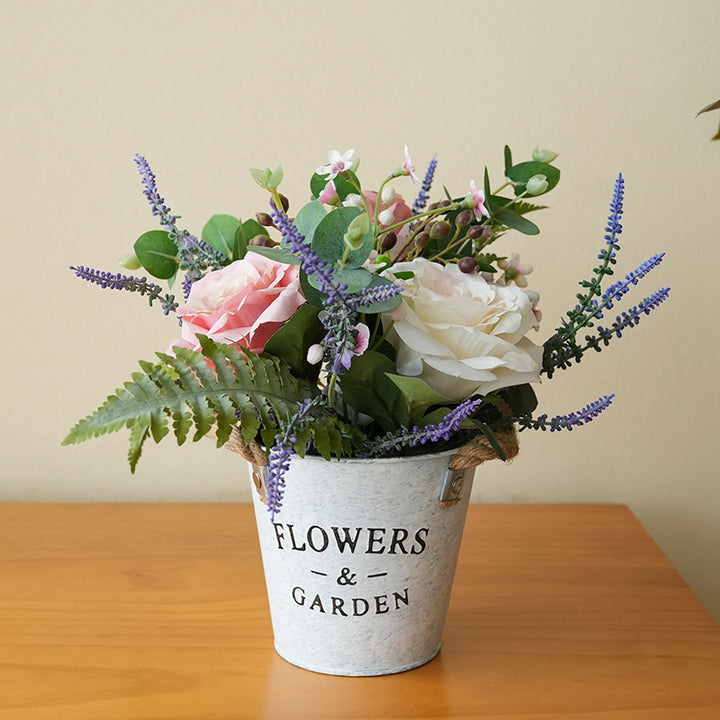 Decorative artificial flower bouquet